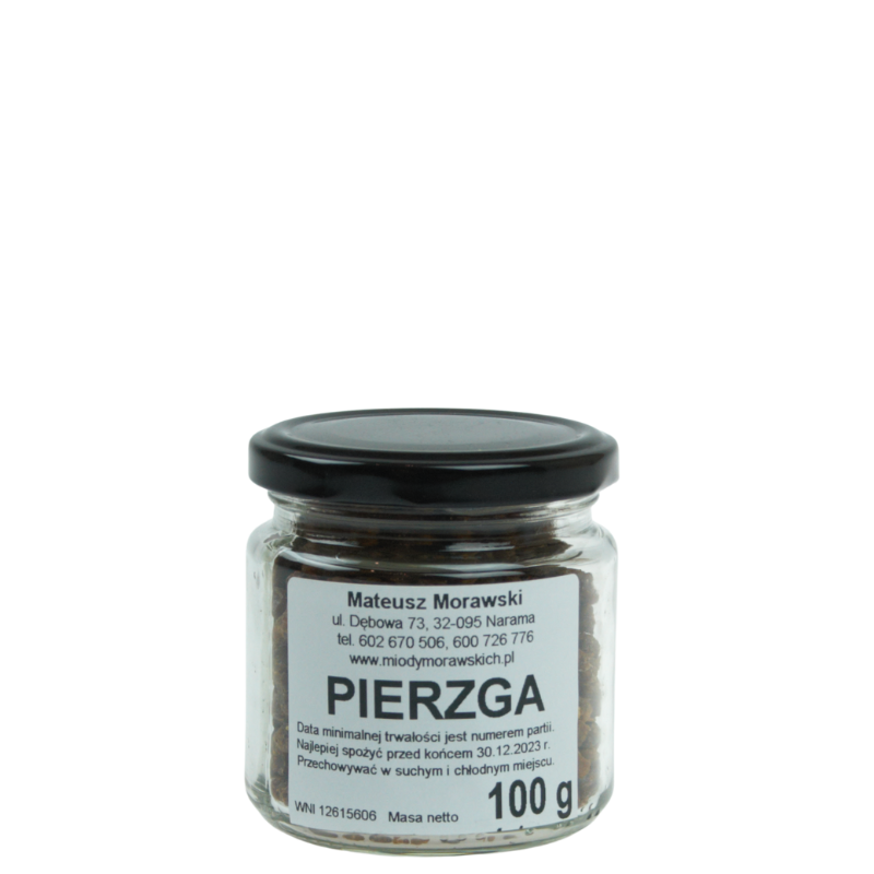 pasieka-morawskich-pierzga-surowiec-100-g