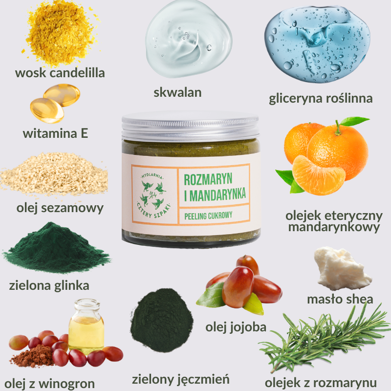4-szpaki-rozmaryn-i-mandarynka-peeling-cukrowy-naturalny-oczyszczajacy-tonizujacy-relaksujacy-odswiezajacy-rzeski-slodki-aromat-250-ml
