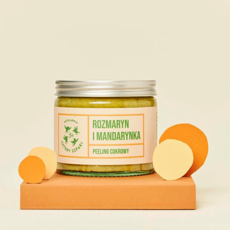 4-szpaki-rozmaryn-i-mandarynka-peeling-cukrowy-naturalny-oczyszczajacy-tonizujacy-relaksujacy-odswiezajacy-rzeski-slodki-aromat-250-ml