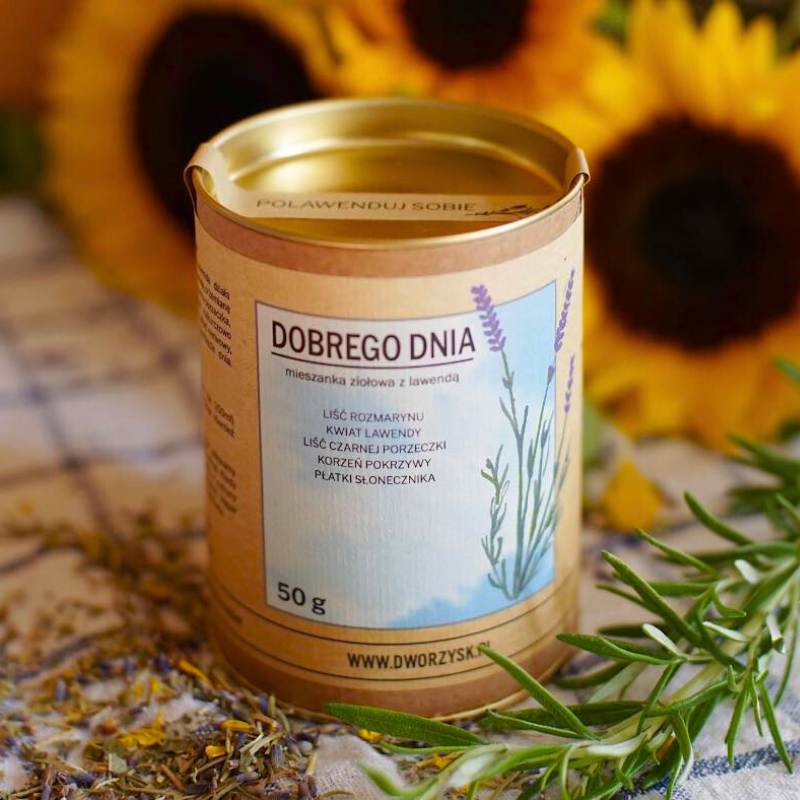 dworzysk-mieszanka-ziolowa-dobrego-dnia-50-g-herbata-lawendowa-rozmaryn-czarna-porzeczka-pokrzywa-sloncznik-uspokajajaca-pobudzajaca-metabolizm-wspomagajaca-trawienie-koncentracja
