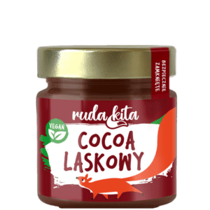 ruda-kita-cocoa-laskowy-200-g-pasta-orzechowa-z-orzechow-laskowych-maslo-orzechowe-weganskie-naturalne-bez-oleju-palmowego-zdrowa-przekaska