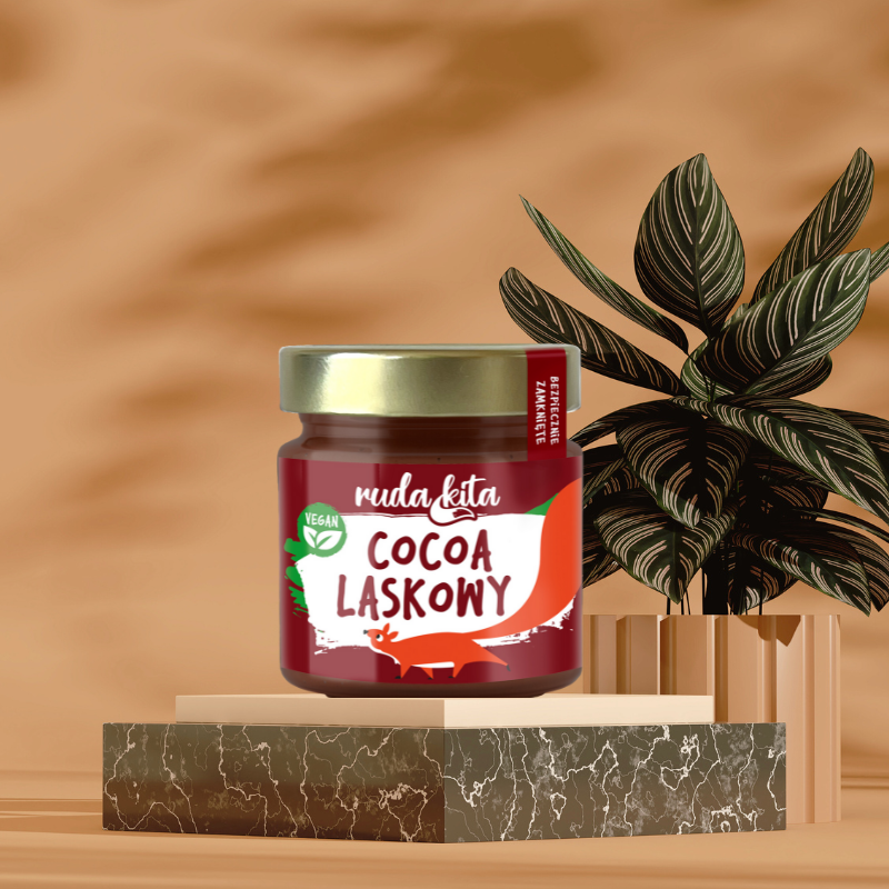 ruda-kita-cocoa-laskowy-200-g-pasta-orzechowa-z-orzechow-laskowych-maslo-orzechowe-weganskie-naturalne-bez-oleju-palmowego-zdrowa-przekaska