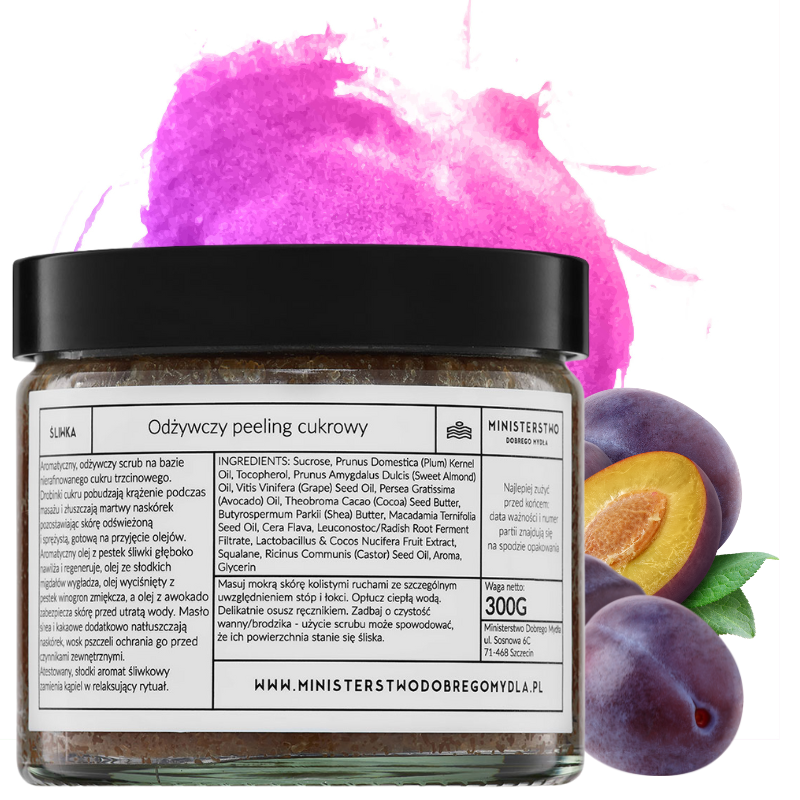 ministerstwo-dobrego-mydla-sliwka-peeling-do-ciala-300-g-naturalny-weganski-zero-waste-bez-parabenow-bez-sls
