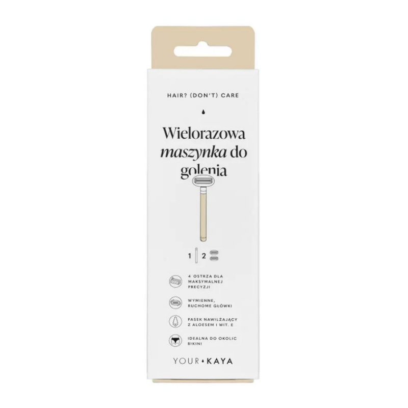 your-kaya-wielorazowa-maszynka-do-golenia-z-wymiennymi-ostrzami-dla-kobiet-do-bikini-sand-ergonomiczna-ekologiczna-delikatna