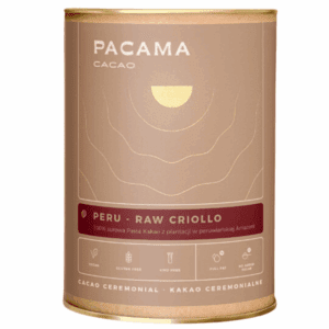 pacama-kakao-peru-raw-criollo-200-g-puszka-naturalne-surowe-nieodtluszczone-niealkalizowane-ekologiczne-do-napojow-bio-200g-ceremonialne-bogate-w-antyoksydanty