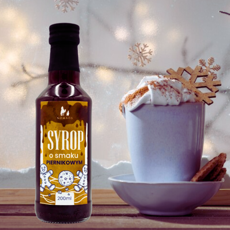 nomads-syrop-piernikowy-200-ml-naturalny-korzenny-z-kakao-do-kawy-herbaty-deserow-weganski-bezglutenowy-swiateczny-smak
