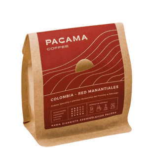 kawa ziarnista specialty kolumbia red manantiales 250g w torebce kraftowej