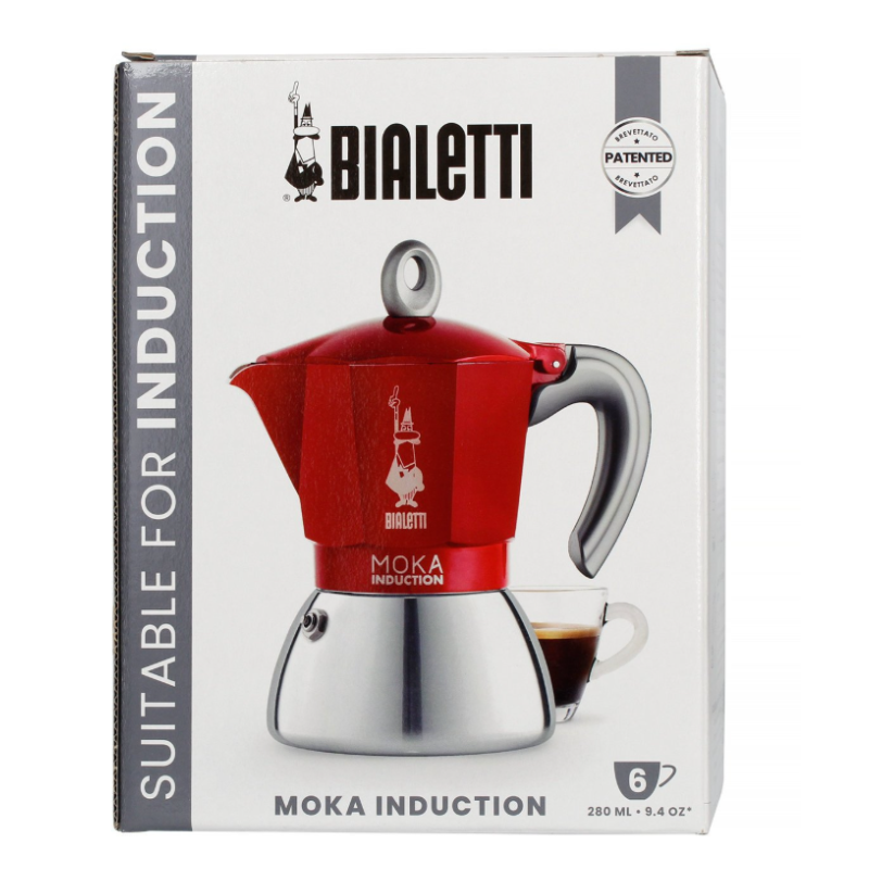 kawiarka bialetti new moka induction 6 tz na indukcję