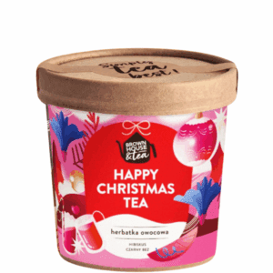 opakowanie herbaty owocowej happy christmas tea brown house and tea 50 g