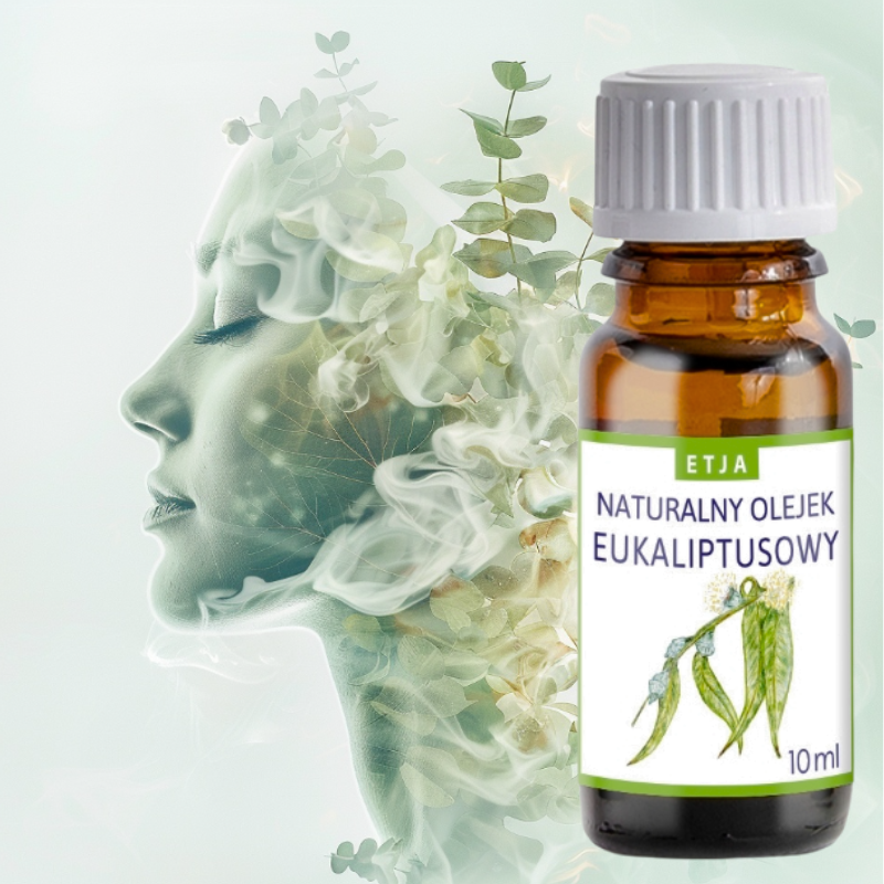 olejek eteryczny eukaliptusowy Etja 10 ml do aromaterapii i inhalacji