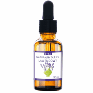 olejek eteryczny lawendowy Etja 30 ml z pipetą do dyfuzora, na sen i do kosmetyków