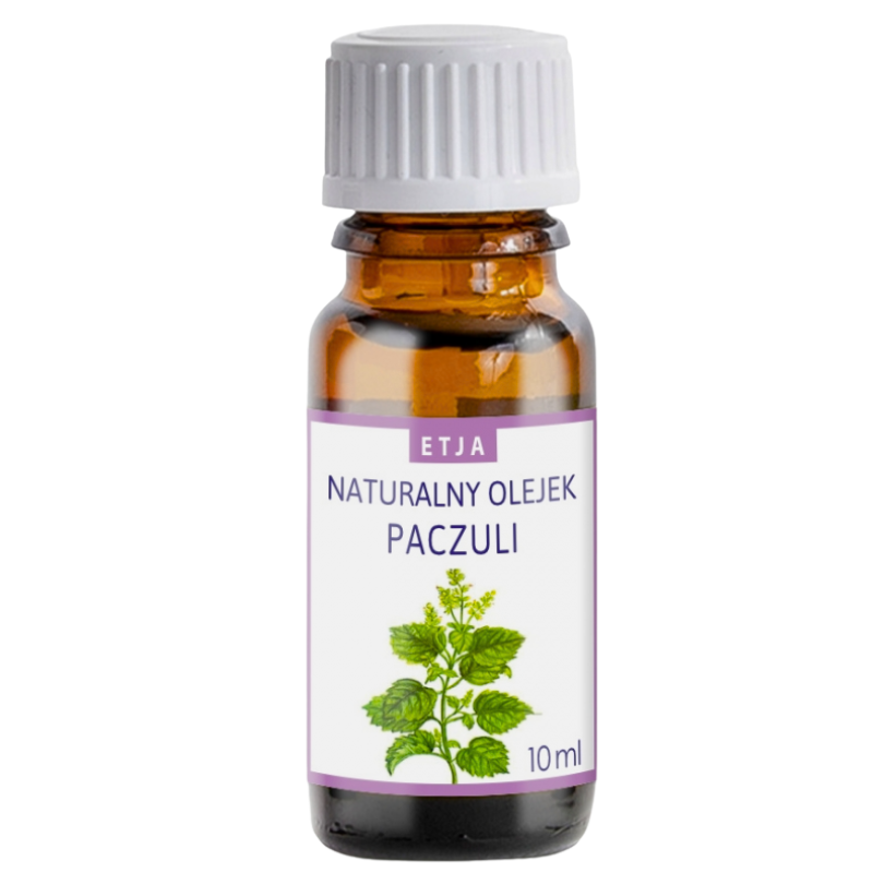 olejek eteryczny paczulowy Etja 10 ml do kominka, prania i dyfuzora