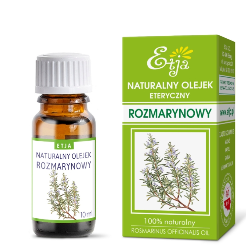 olejek eteryczny rozmarynowy Etja 10 ml do aromaterapii i masażu