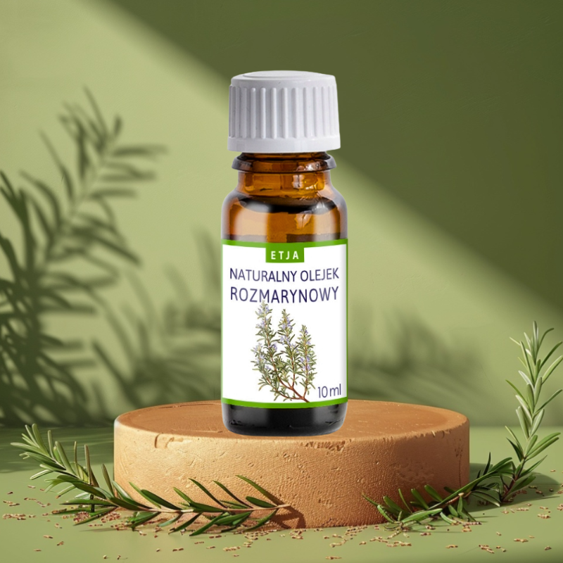 olejek eteryczny rozmarynowy Etja 10 ml do aromaterapii masażu i kąpieli