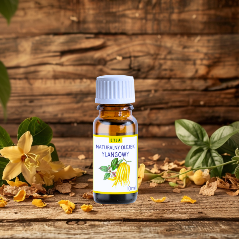olejek eteryczny ylang-ylang Etja 10 ml do masażu kąpieli i aromaterapii